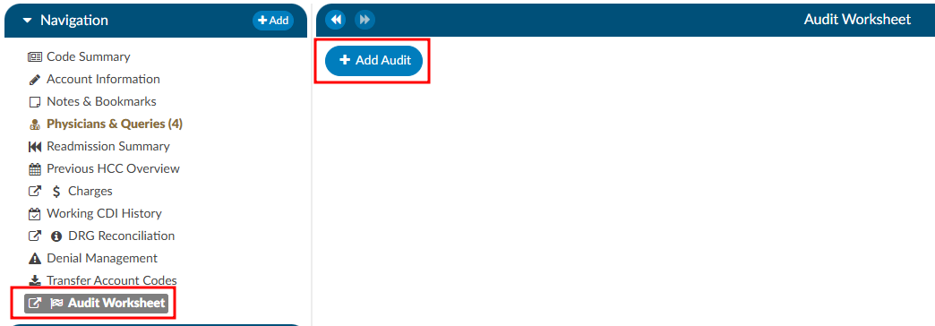 Add Audit