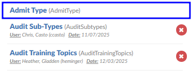 Mapping List No Red X