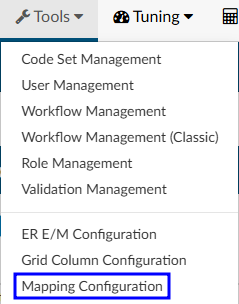 Mapping Configuration