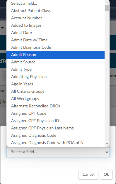 Account Field
