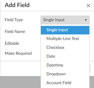 Field Type
