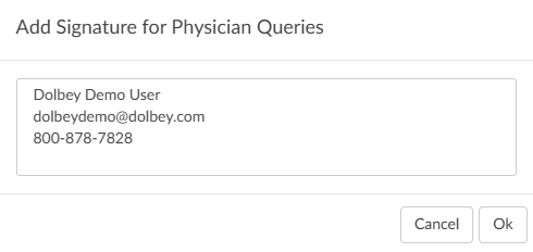 Sample User Signature