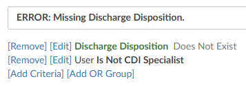 Missing Discharge Disposition