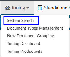 System Search