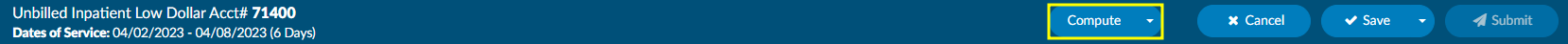 Highlighted Compute Button