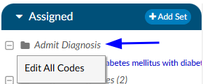 Right Click Edit All Codes