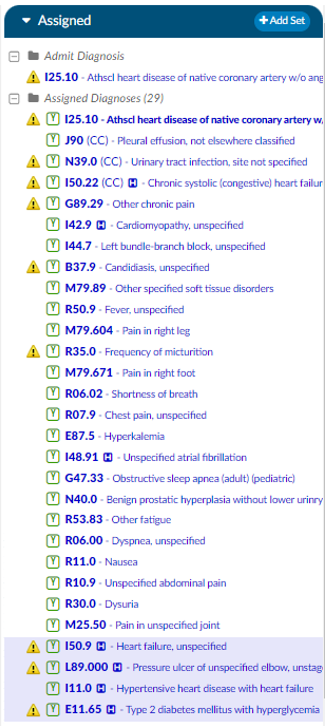 Assigned Code Pane