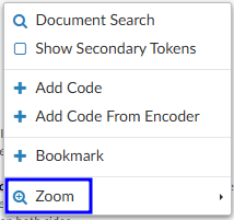 Document Zoom