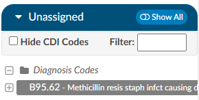 Left Click Unassigned Code