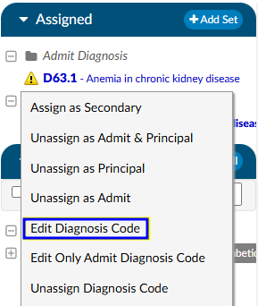 Right Click Edit Code