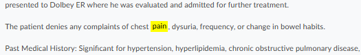 Yellow Highlighted Search Term