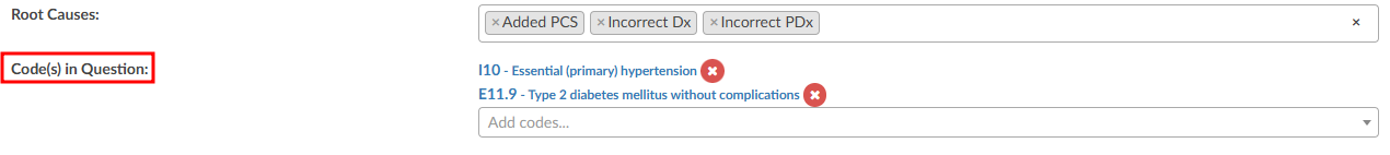 Denial Management Codes in Question