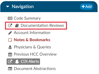 Documentation Reviews
