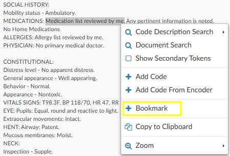 Right Click to Add Bookmark