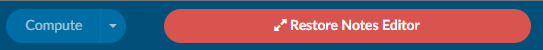 Restore Notes Editor Button