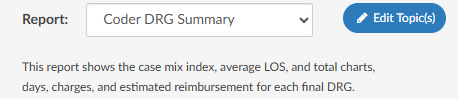 Coder DRG Summary