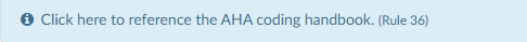 Informational Validation Rule