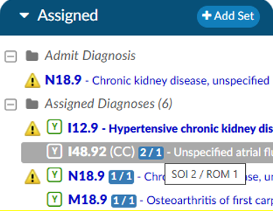 SOI and ROM in Assigned Code Tree
