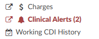 Red Active Alerts