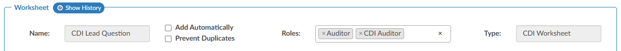 Worksheet Designer Roles Field