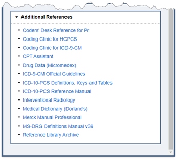 Additional References